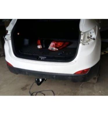 Фаркоп для Hyundai IX 35 2010-2015 съемный крюк на двух болтах 2000кг Автос