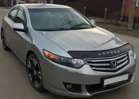 Дефлектор капота (мухобойка) HONDA Accord с 2008 г.в. (Хонда Аккорд) Вип Тюнинг