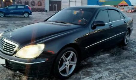 Дефлекторы окон (ветровики) Mercedes Benz S-klasse (W220) 1998-2005 Кобра Тюнинг